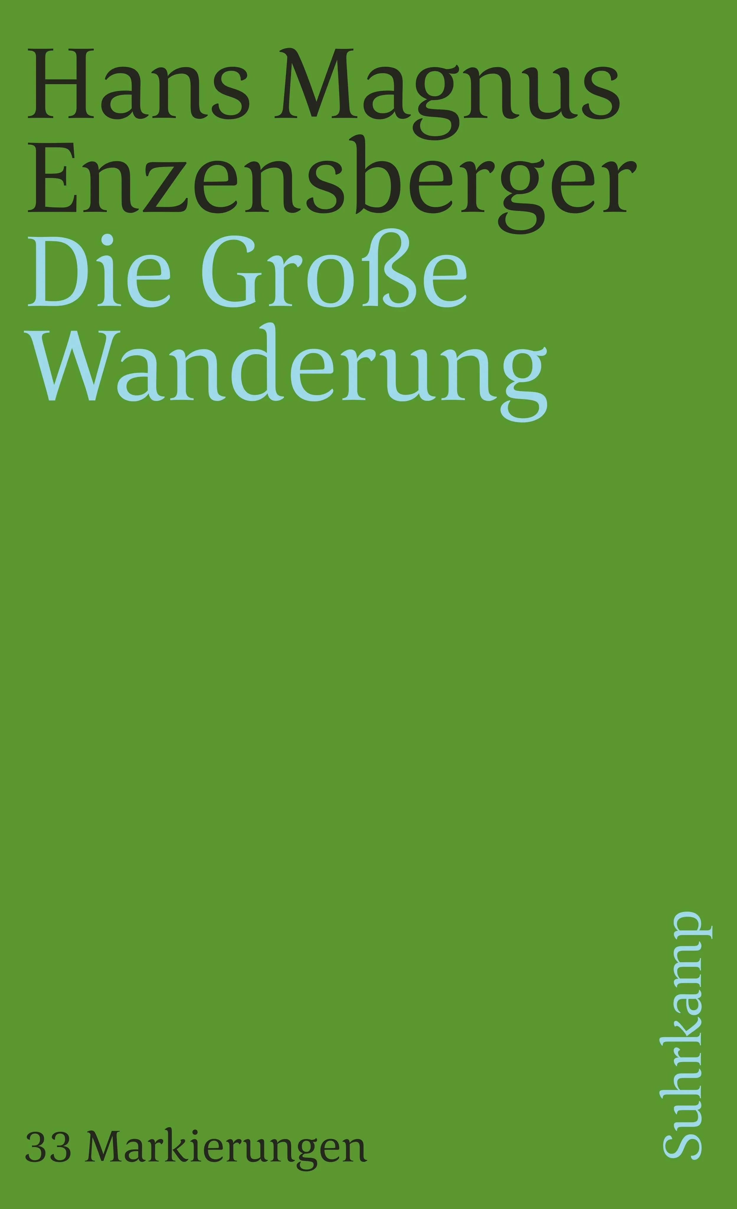 Buchcover von 'Die Große Wanderung' - Taschenbuch von Hans Magnus Enzensberger