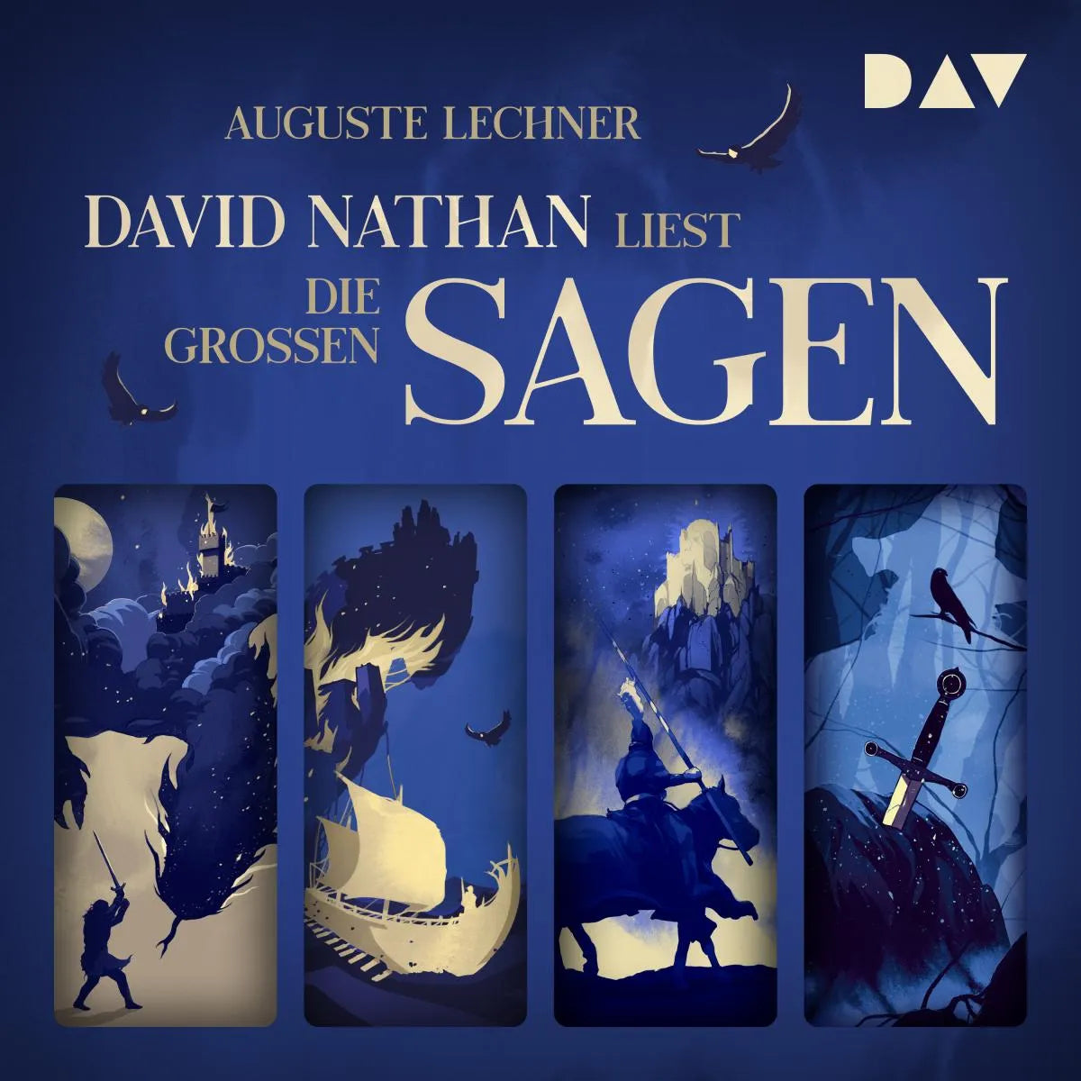 Cover: Die großen Sagen (Hörbuch Download) von Auguste Lechner