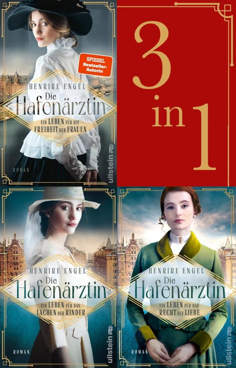Cover: Die Hafenärztin. Band 1-3 als exklusive Sonderausgabe (E-Book) von Henrike Engel