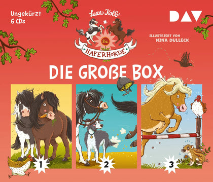 Cover: Die Haferhorde – Die große Box 1 (Hörbuch CD) von Suza Kolb