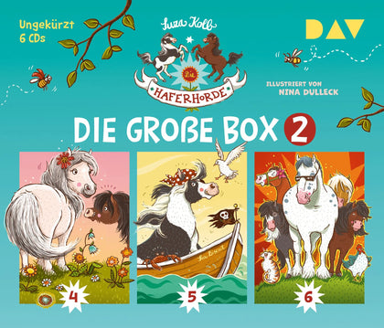 Cover: Die Haferhorde – Die große Box 2 (Hörbuch CD) von Suza Kolb