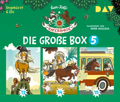 Cover: Die Haferhorde – Die große Box 5 (Hörbuch CD) von Suza Kolb