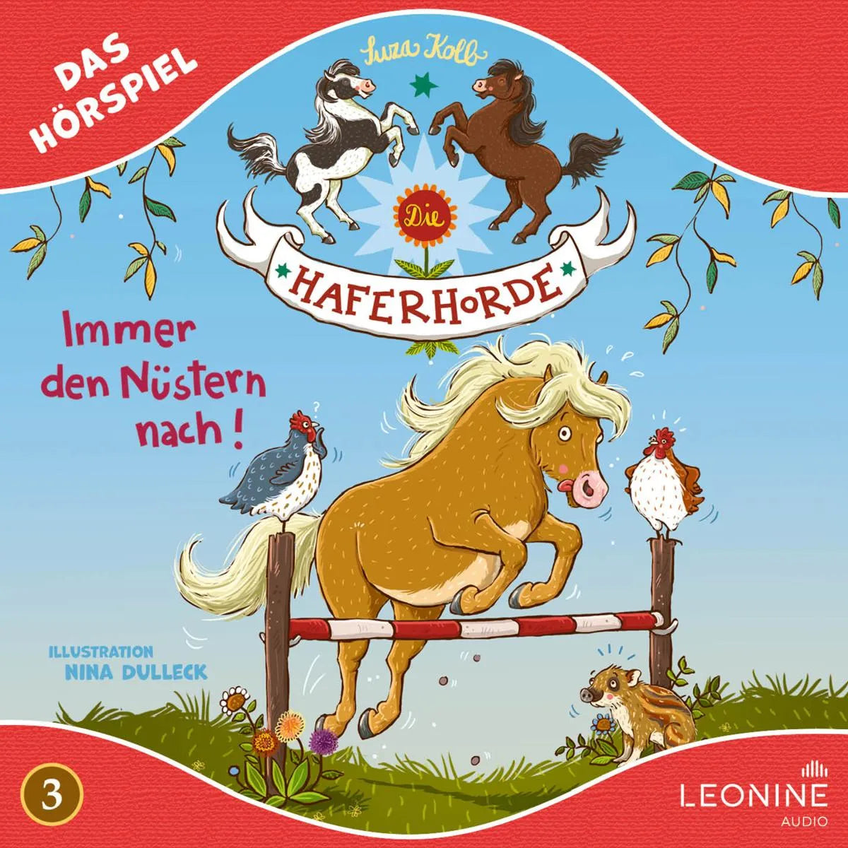 Cover: Die Haferhorde - Immer den Nüstern nach (Hörbuch Download) von Suza Kolb