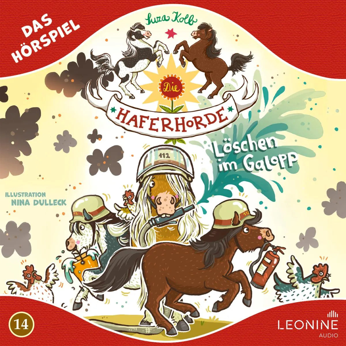 Cover: Die Haferhorde - Löschen im Galopp (Hörbuch Download) von Suza Kolb