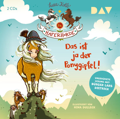 Buchcover von 'Die Haferhorde – Teil 13: Das ist ja der Ponygipfel!' - Hörbuch (CD) von Suza Kolb