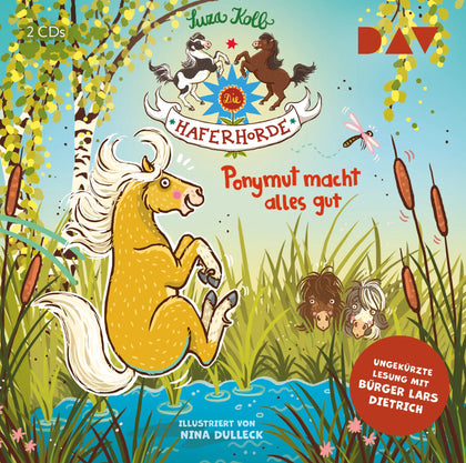 Buchcover von 'Die Haferhorde – Teil 21: Ponymut macht alles gut' - Hörbuch (CD) von Suza Kolb