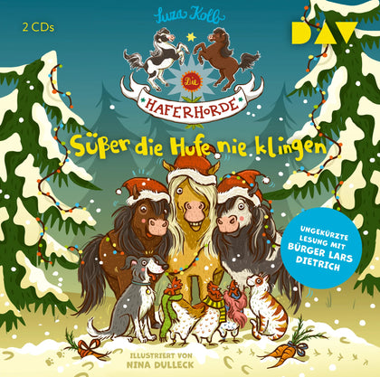 Buchcover von 'Die Haferhorde – Teil 9: Süßer die Hufe nie klingen' - Hörbuch (CD) von Suza Kolb