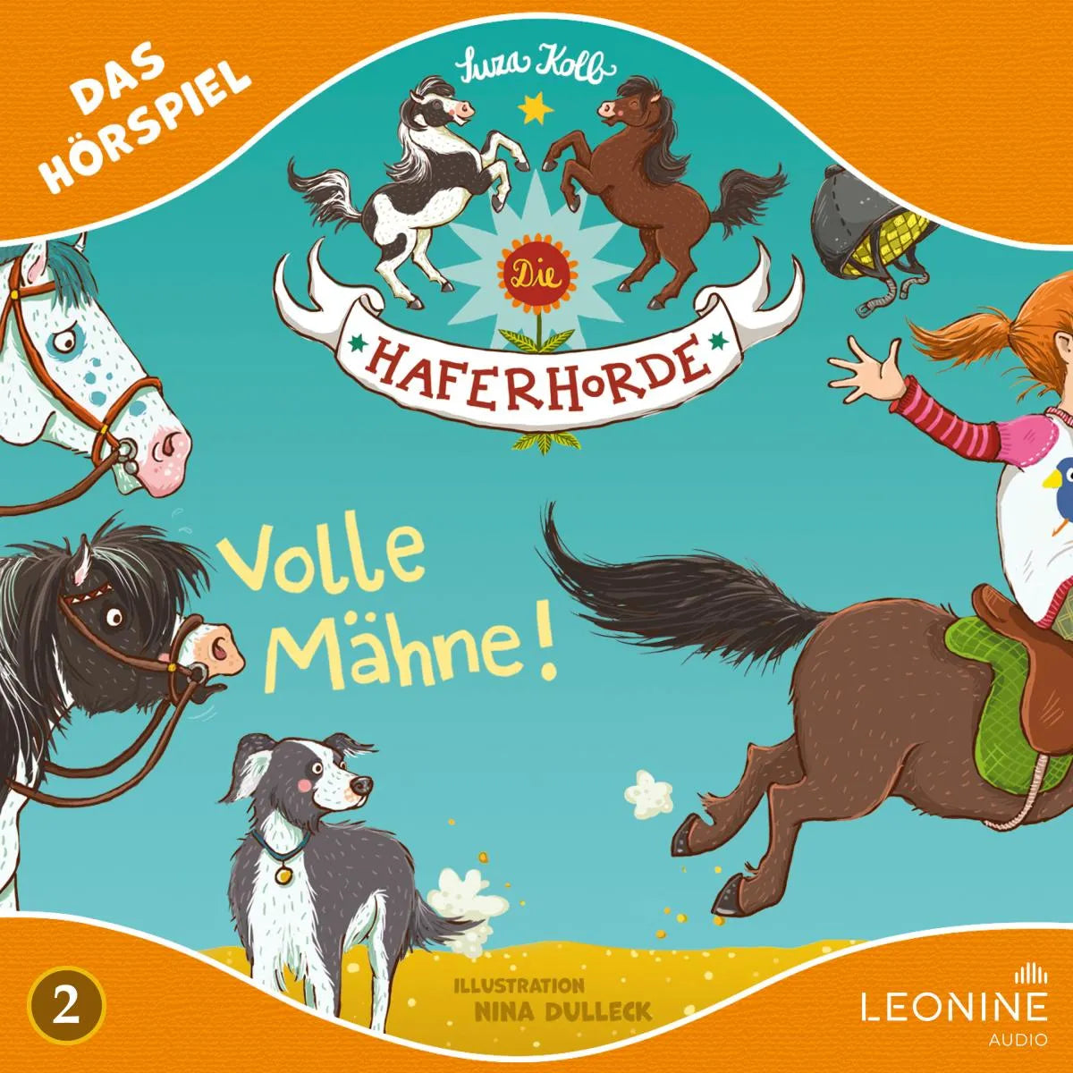 Cover: Die Haferhorde - Volle Mähne! (Hörbuch Download) von Suza Kolb