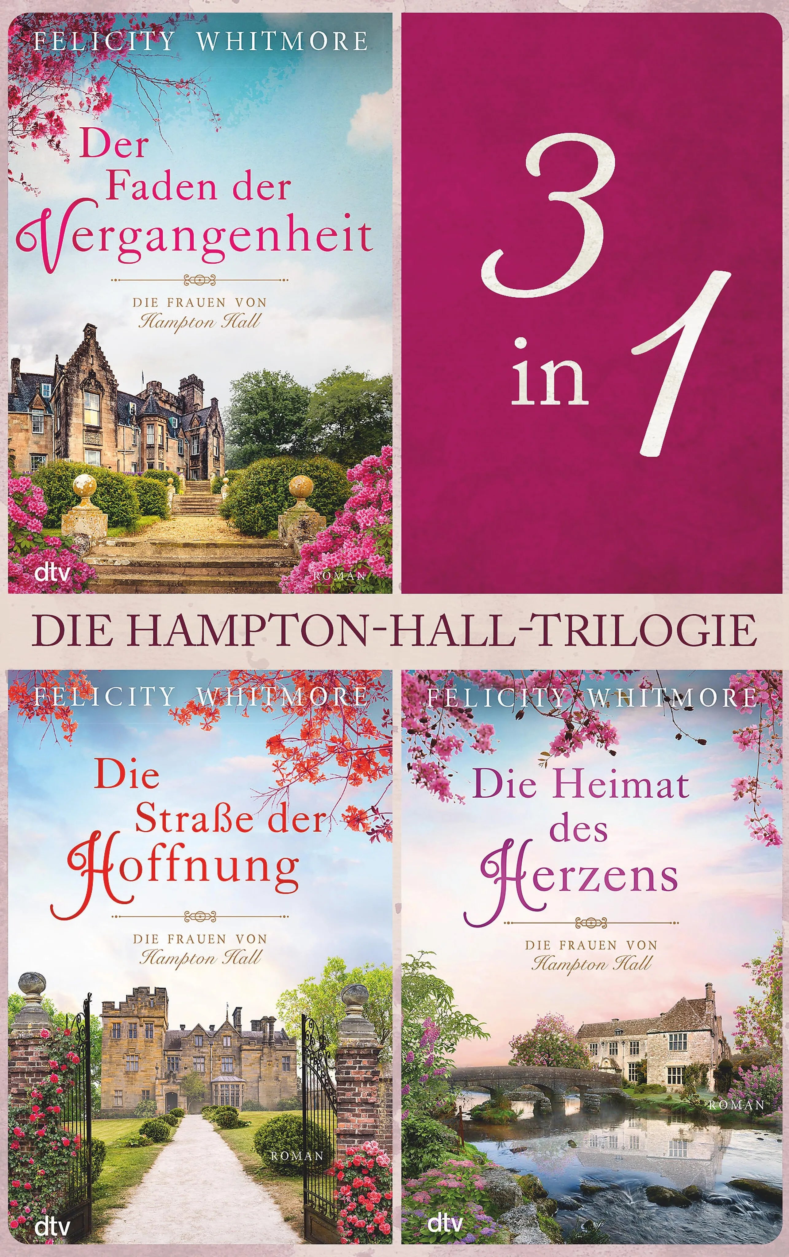 Cover: Die Hampton-Hall-Trilogie (E-Book) von Felicity Whitmore