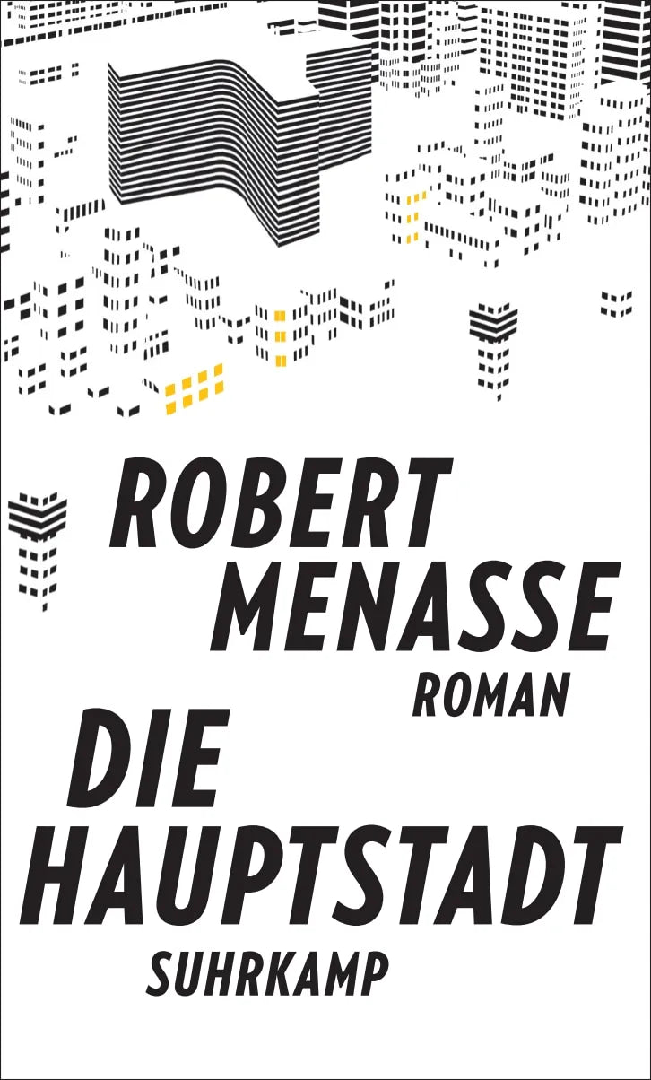 Buchcover von 'Die Hauptstadt' - Gebundene Ausgabe von Robert Menasse