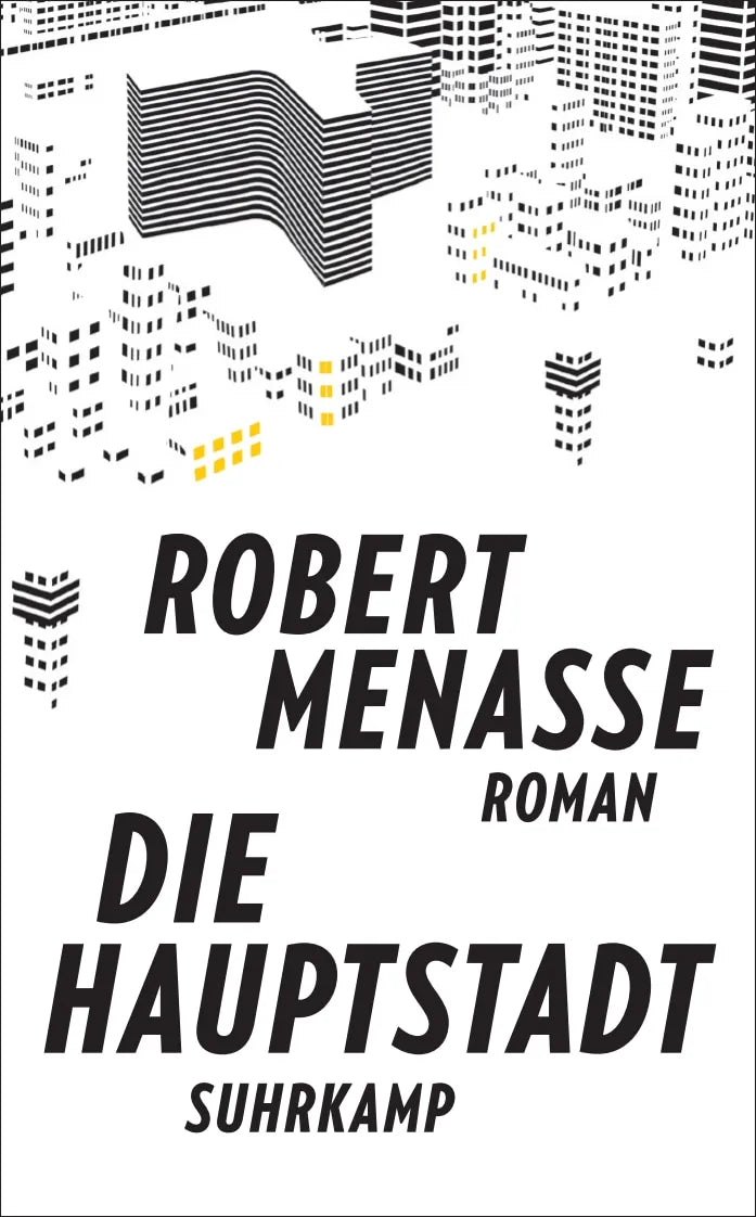 Buchcover von 'Die Hauptstadt' - Taschenbuch von Robert Menasse