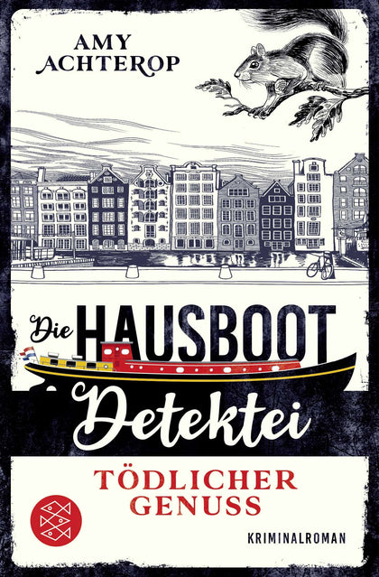 Buchcover von 'Die Hausboot-Detektei - Tödlicher Genuss' - Taschenbuch von Amy Achterop