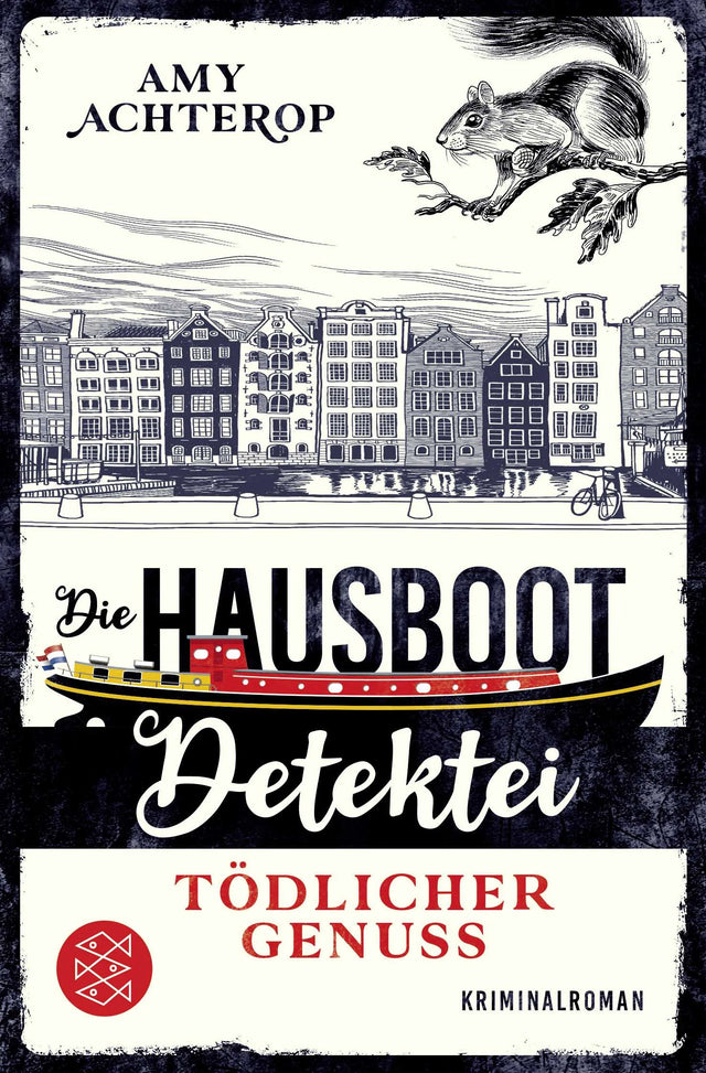 Buchcover von 'Die Hausboot-Detektei - Tödlicher Genuss' - Taschenbuch von Amy Achterop