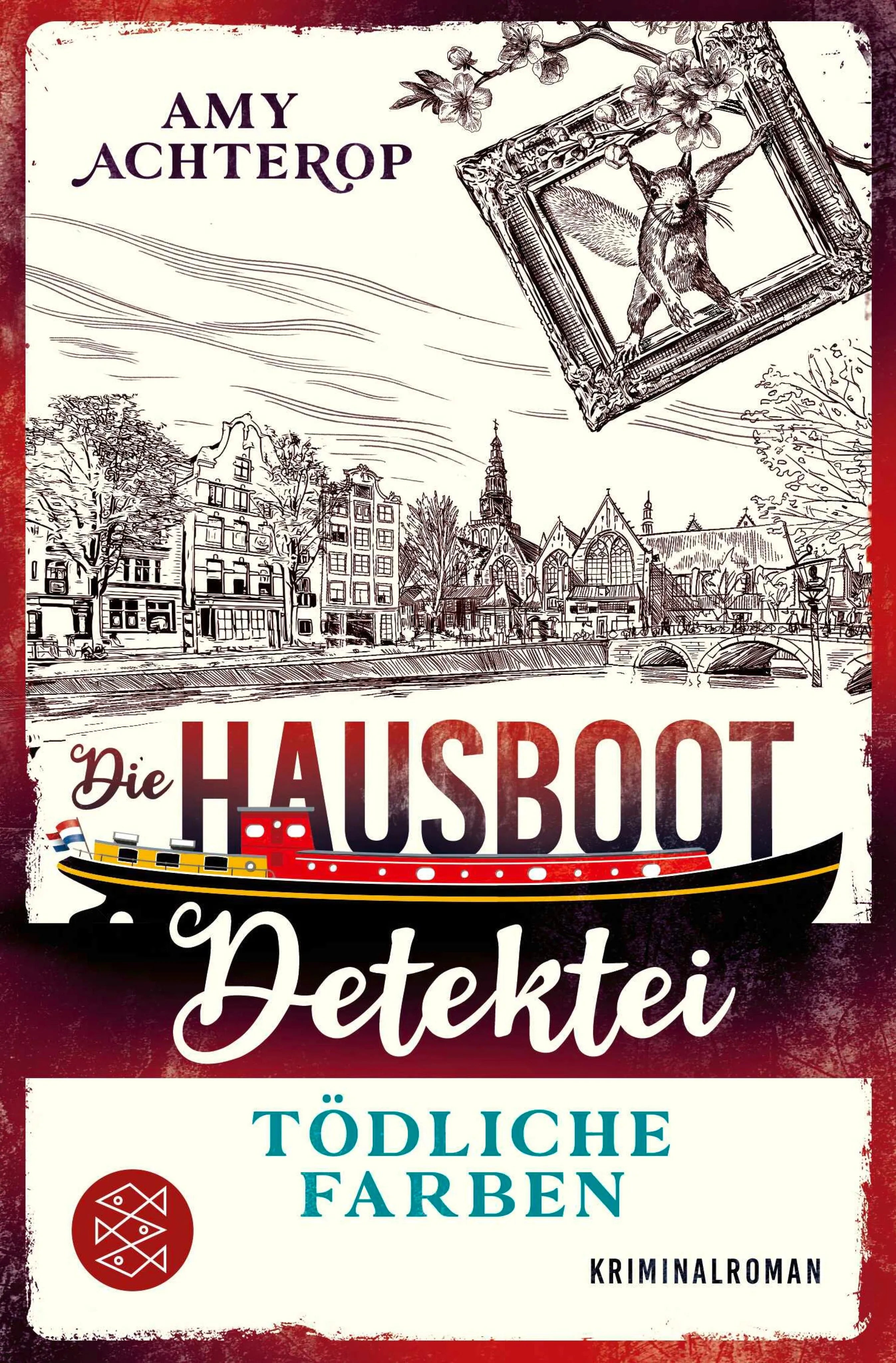 Cover: Die Hausboot-Detektei - Tödliche Farben (E-Book) von Amy Achterop
