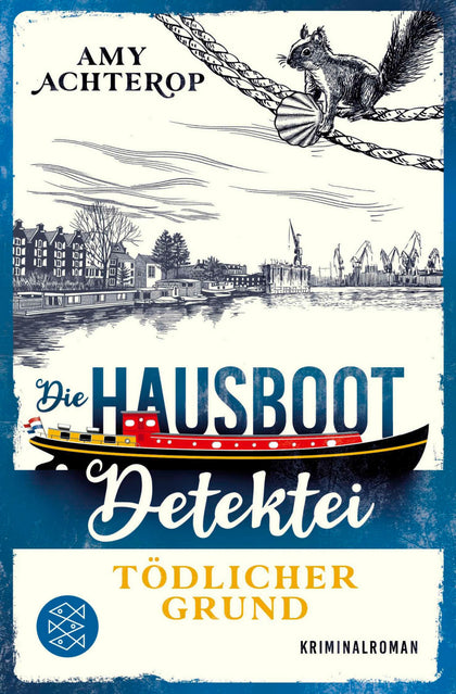 Cover: Die Hausboot-Detektei – Tödlicher Grund (E-Book) von Amy Achterop