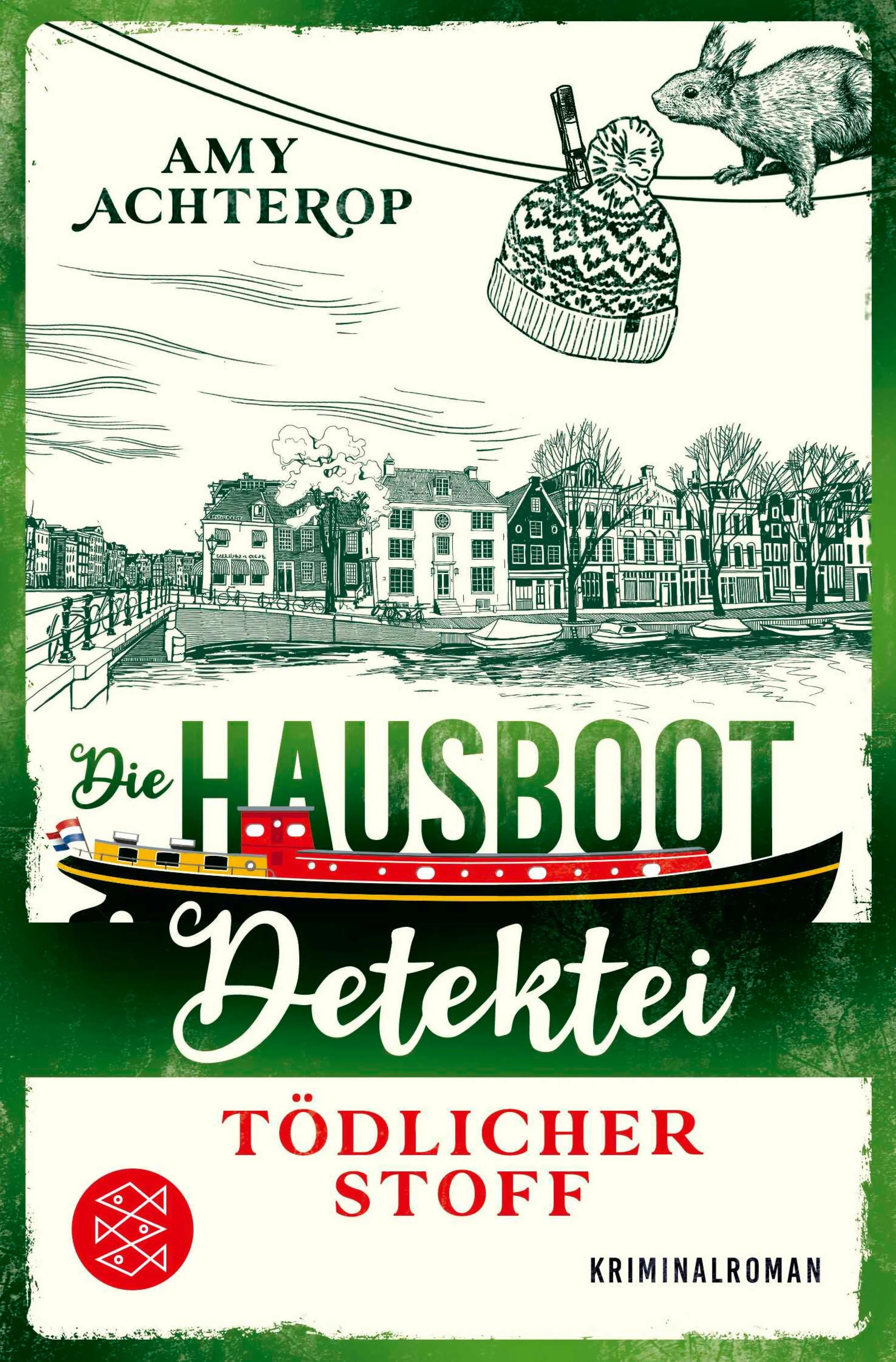 Cover: Die Hausboot-Detektei - Tödlicher Stoff (E-Book) von Amy Achterop