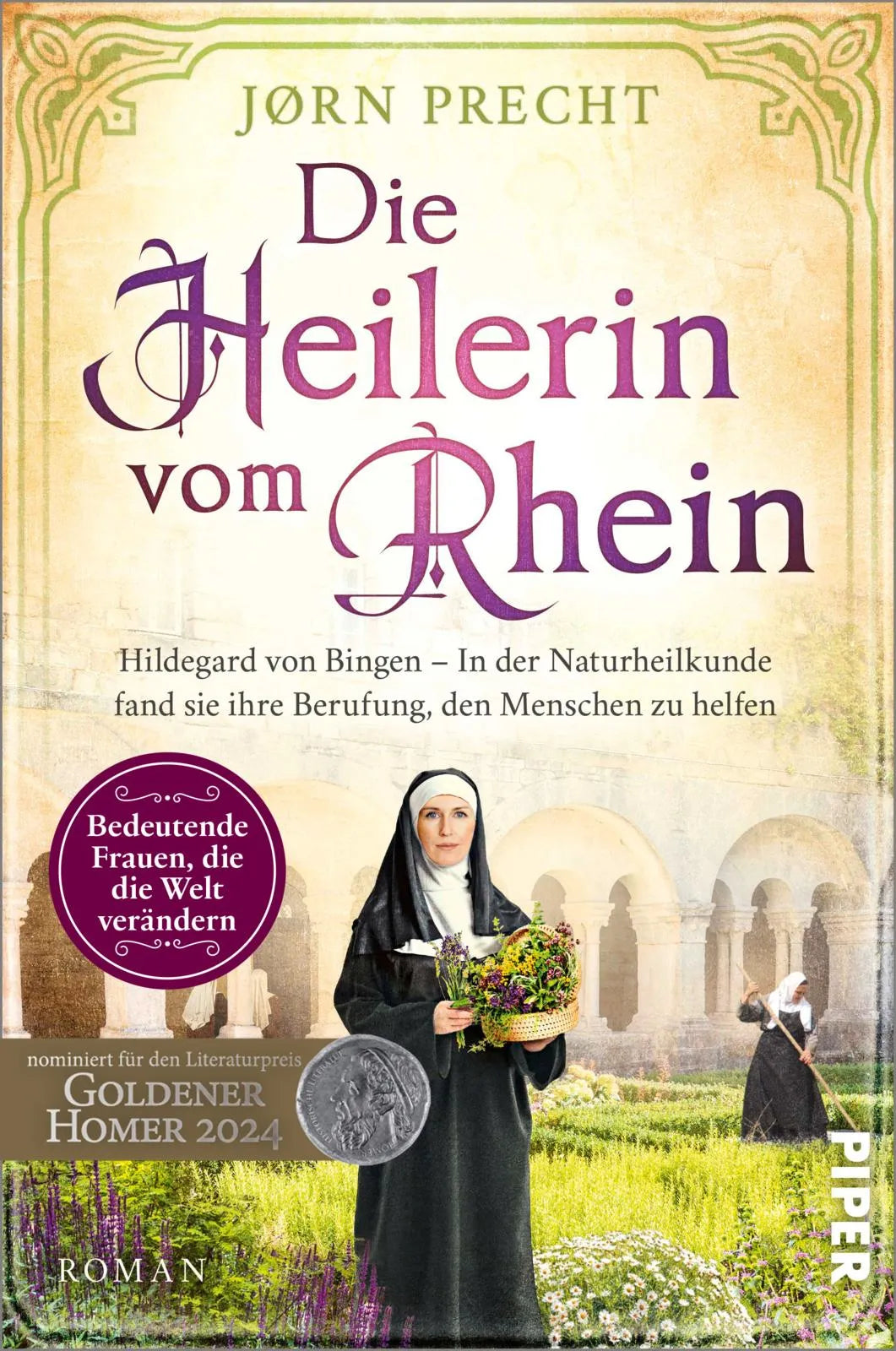 Cover: Die Heilerin vom Rhein (Paperback) von Jørn Precht