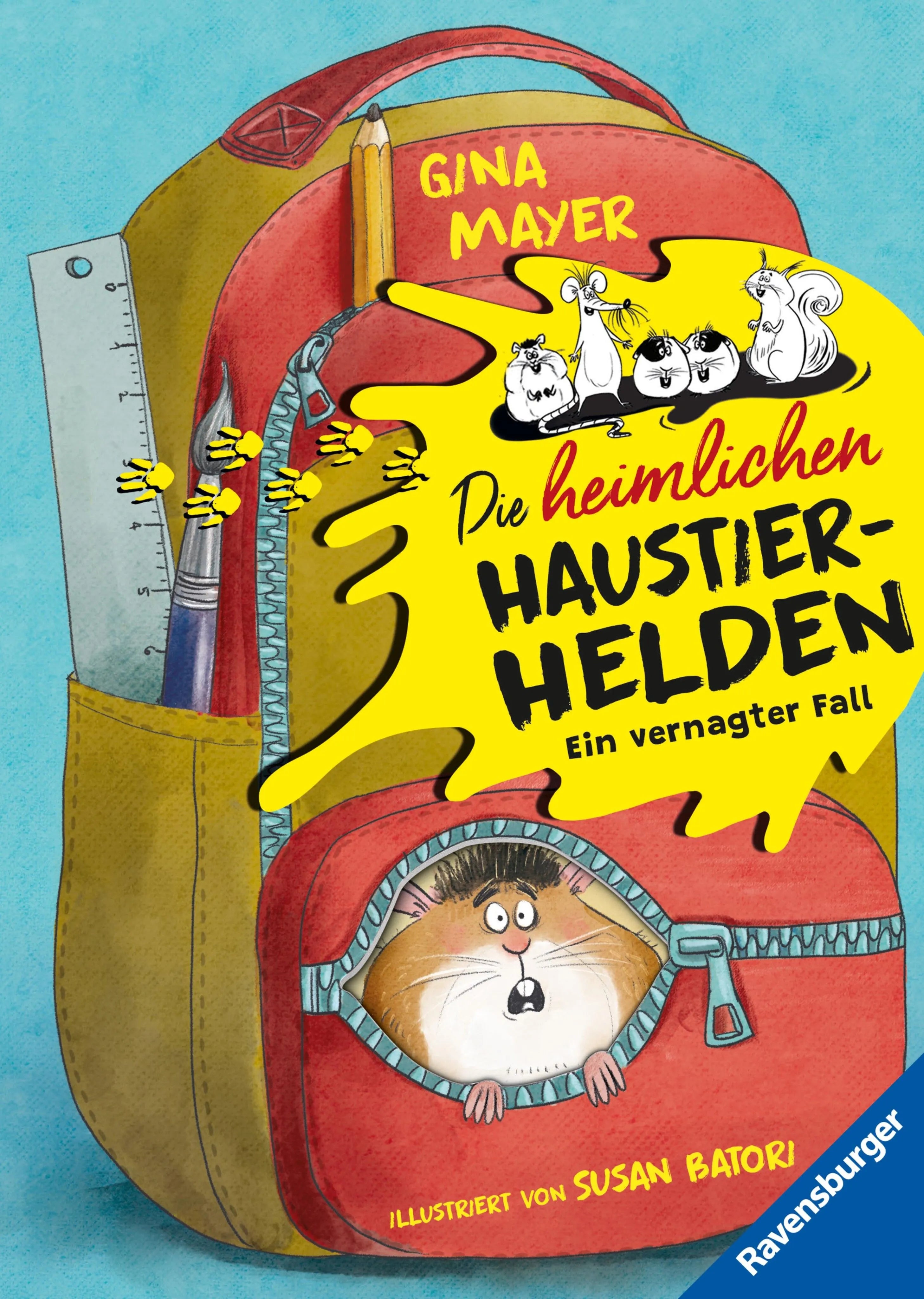 Cover: Die heimlichen Haustier-Helden, Band 1 - Ein vernagter Fall (E-Book) von Gina Mayer