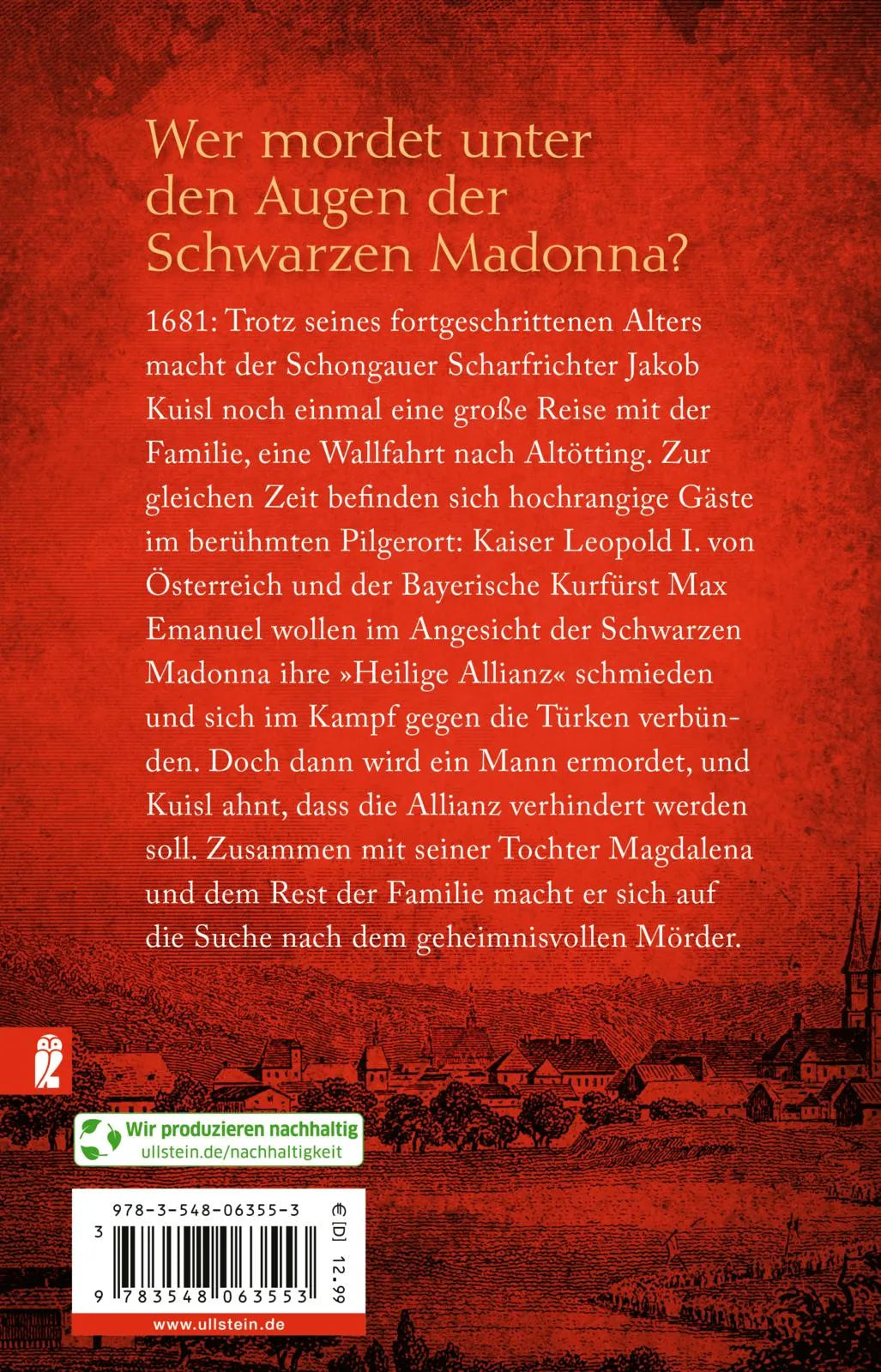 Rückseite: Die Henkerstochter und die Schwarze Madonna (Taschenbuch)