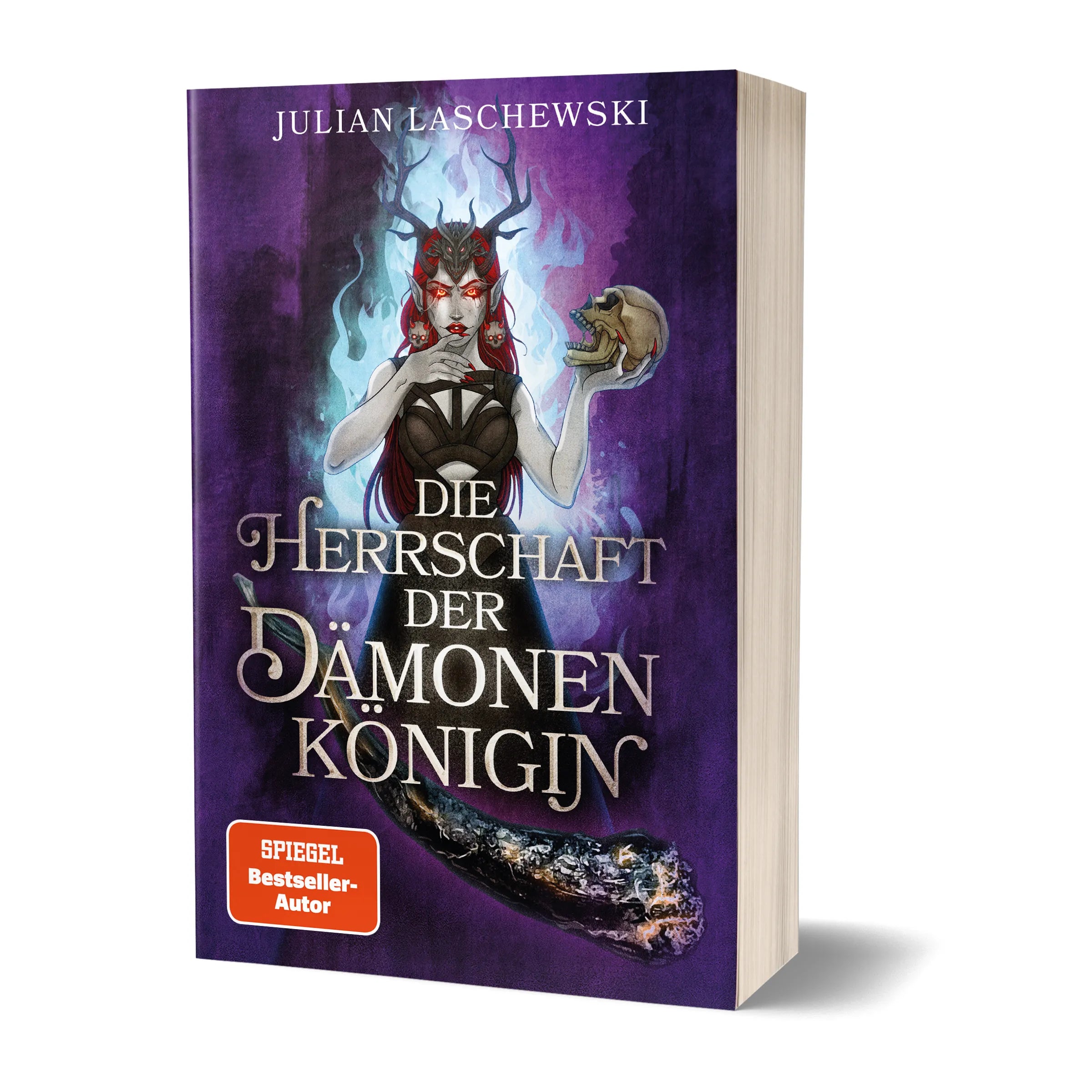 Buchcover von 'Die Herrschaft der Dämonenkönigin' - Paperback von Julian Laschewski