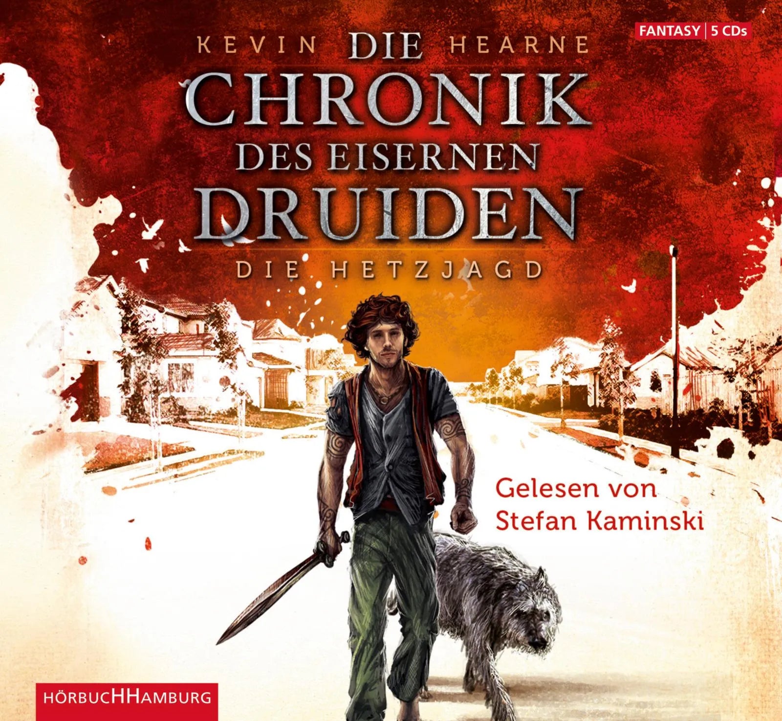 Buchcover von 'Die Hetzjagd' - Hörbuch (CD) von Kevin Hearne