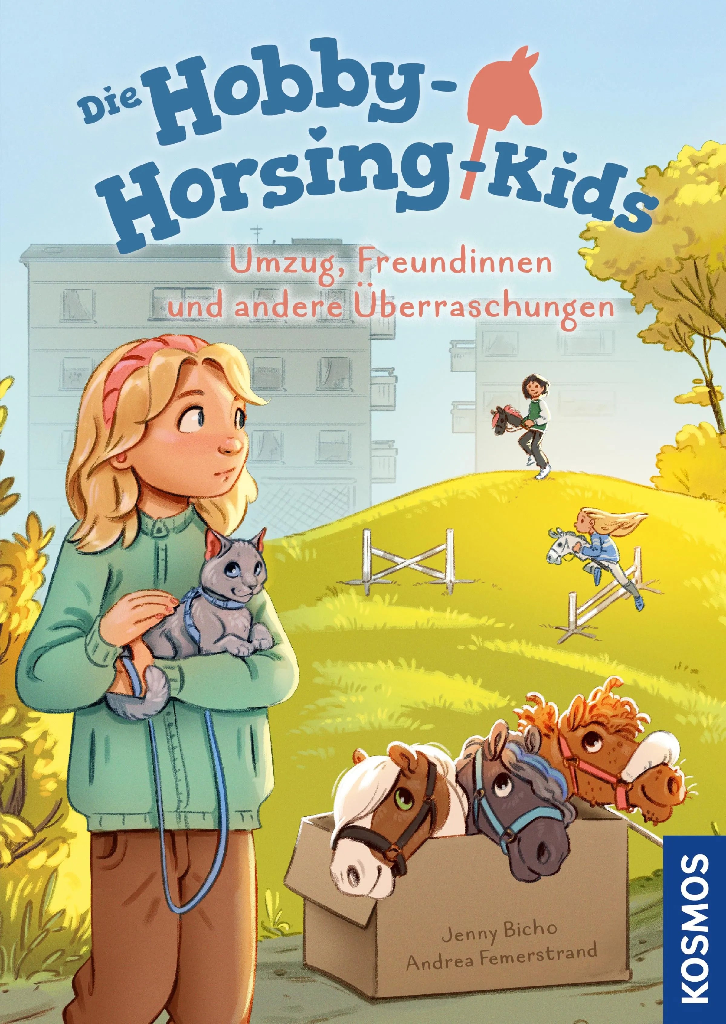 Cover: Die Hobby-Horsing-Kids, 3, Umzug, Freundinnen und andere Überraschungen (E-Book) von Jenny Bicho