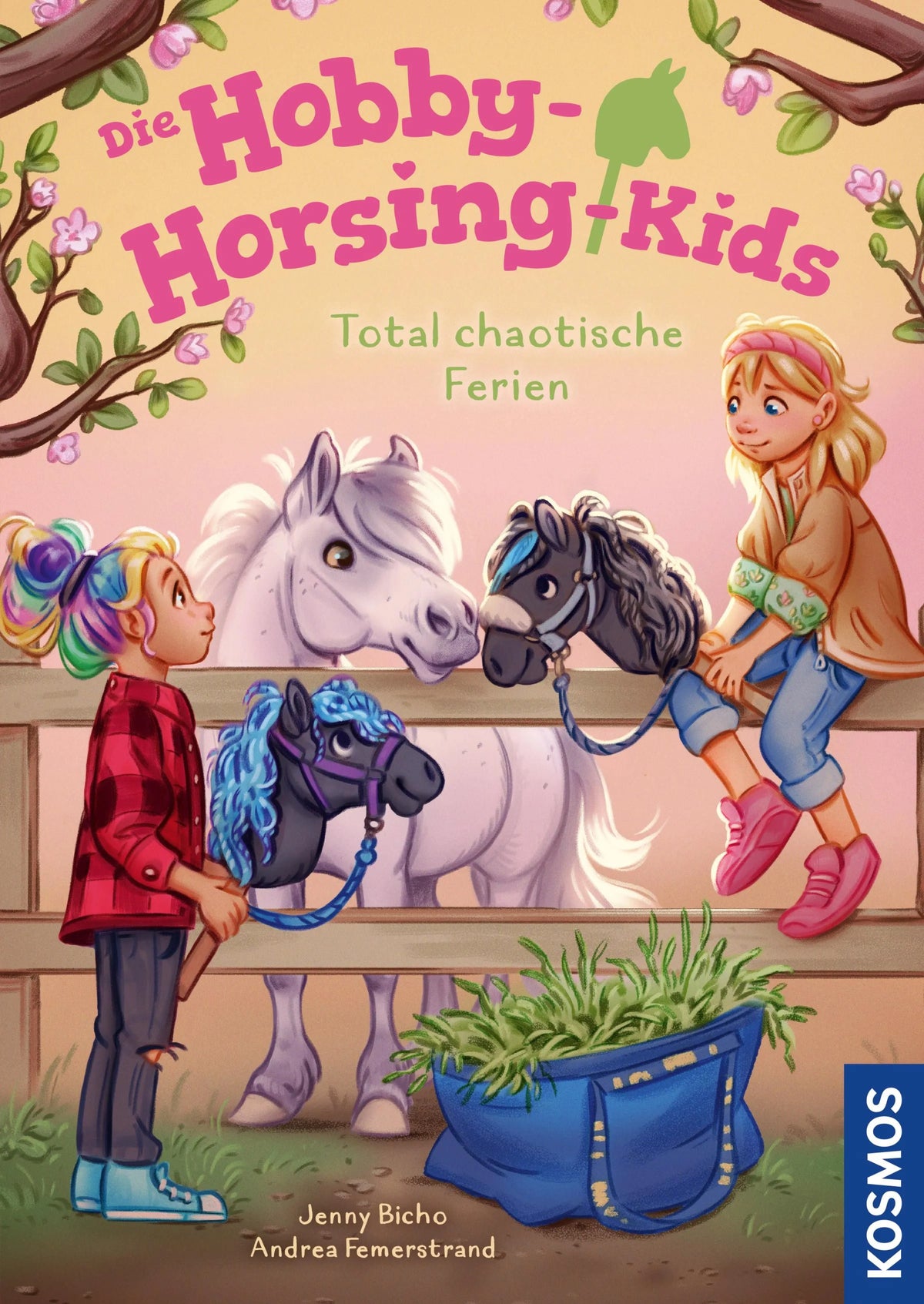 Cover: Die Hobby-Horsing-Kids, 4, Total chaotische Ferien (E-Book) von Jenny Bicho