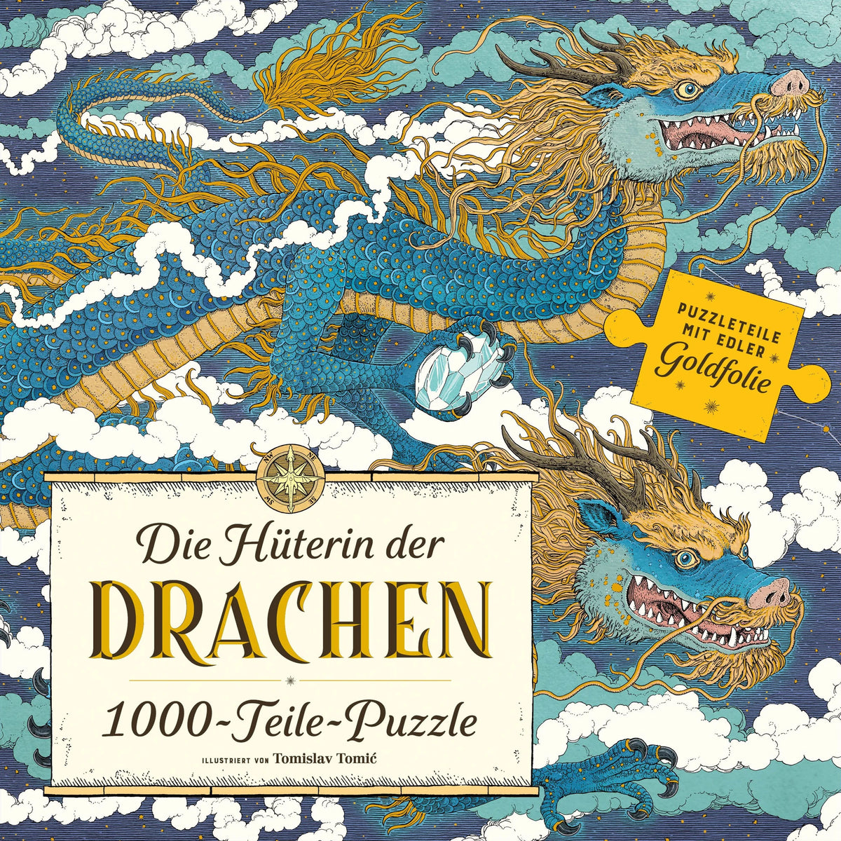 Puzzle: Die Hüterin der Drachen Puzzle