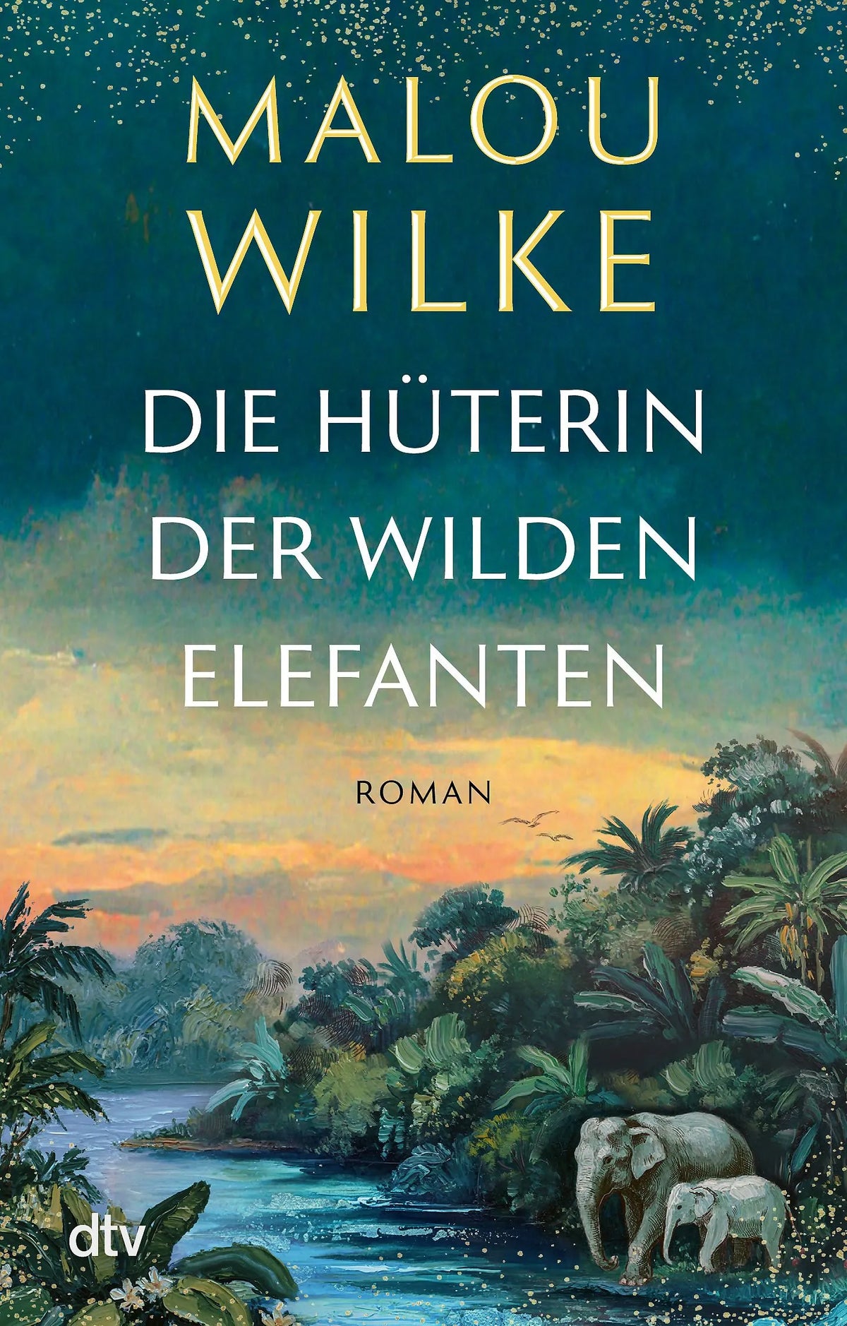 Cover: Die Hüterin der wilden Elefanten (Taschenbuch) von Malou Wilke