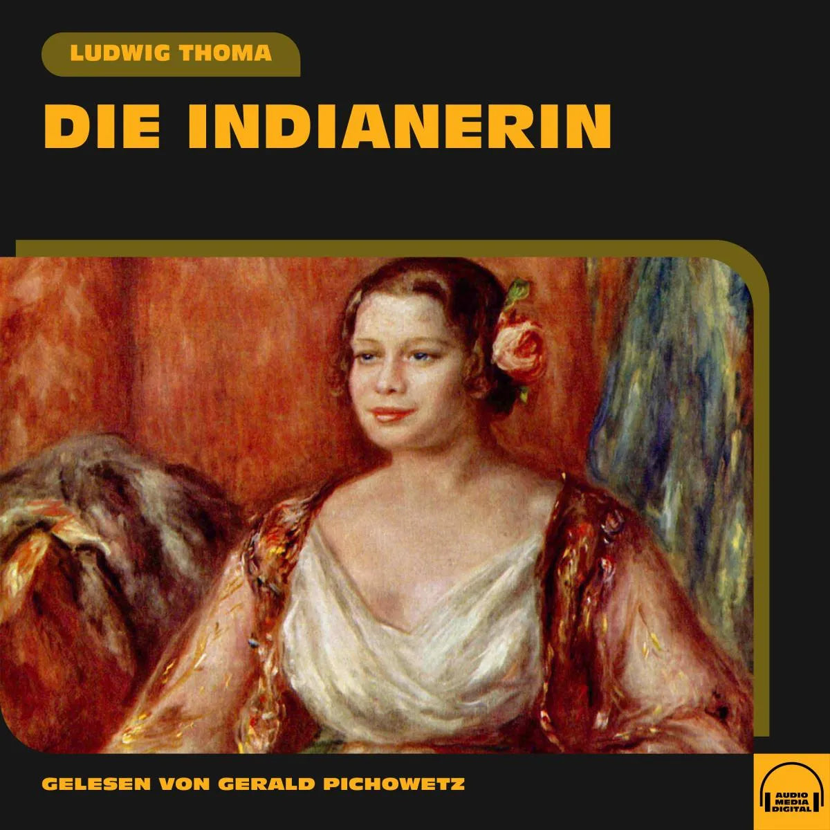 Cover: Die Indianerin (Hörbuch Download) von Ludwig Thoma