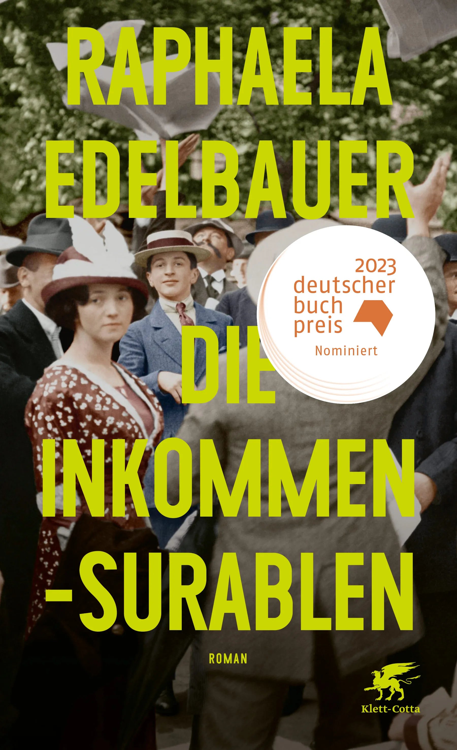 Buchcover von 'Die Inkommensurablen' - Gebundene Ausgabe von Raphaela Edelbauer