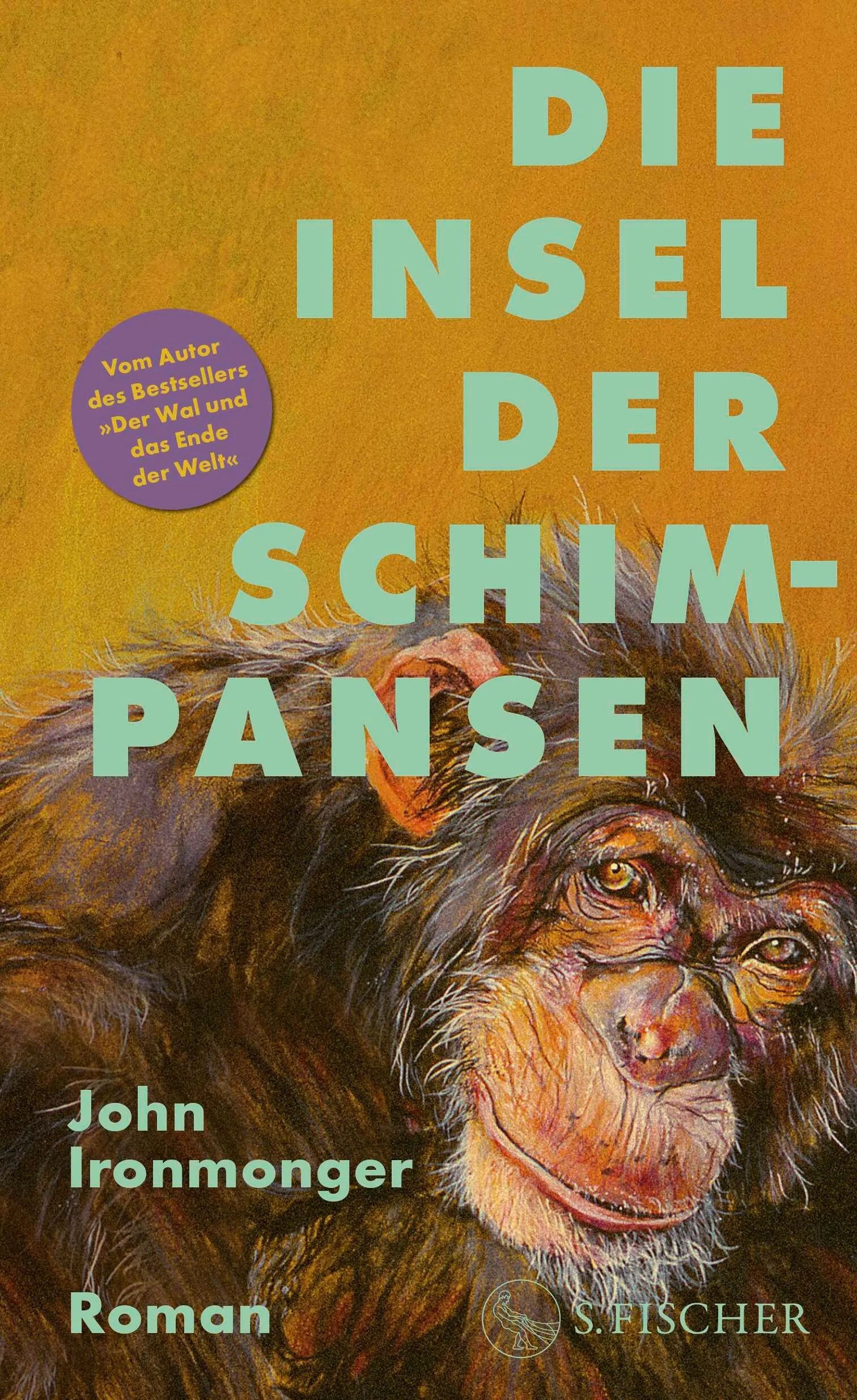 Cover: Die Insel der Schimpansen (Hardcover) von John Ironmonger