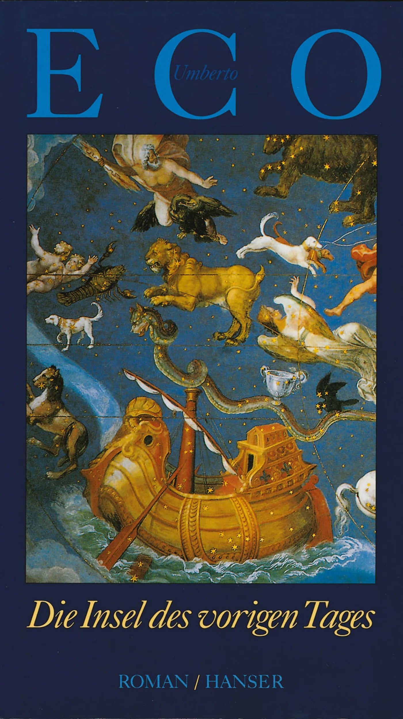 Buchcover von 'Die Insel des vorigen Tages' - Gebundene Ausgabe von Umberto Eco