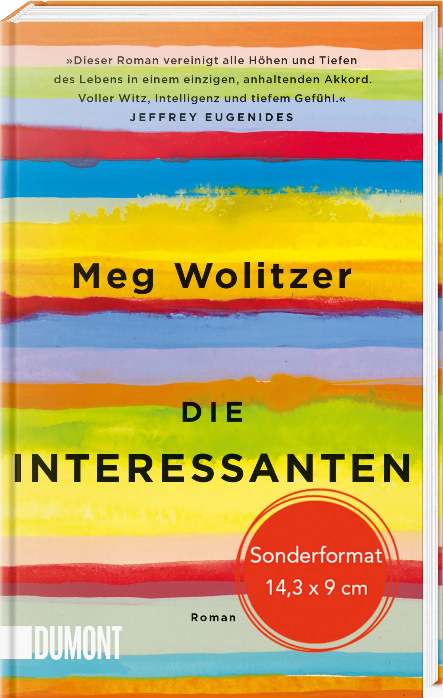 Buchcover von 'Die Interessanten' - Gebundene Ausgabe von Meg Wolitzer