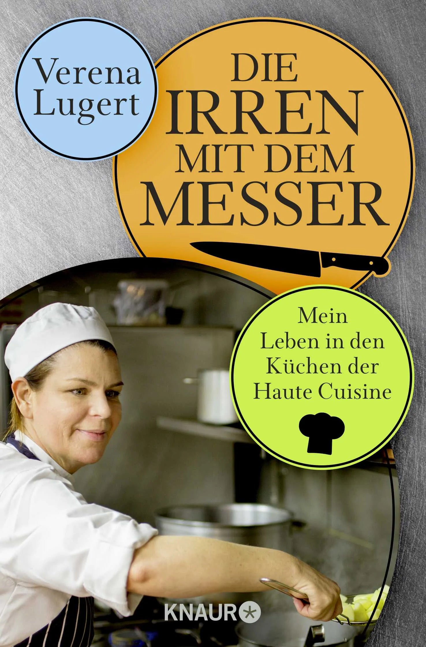 Buchcover von 'Die Irren mit dem Messer' - Taschenbuch von Verena Lugert