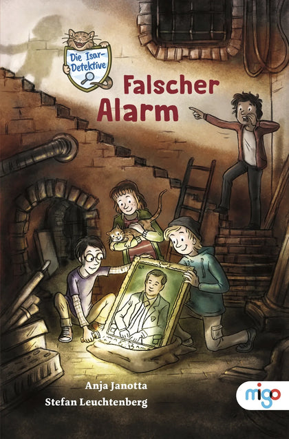 Buchcover von 'Die Isar-Detektive 1. Falscher Alarm' - Taschenbuch von Anja Janotta