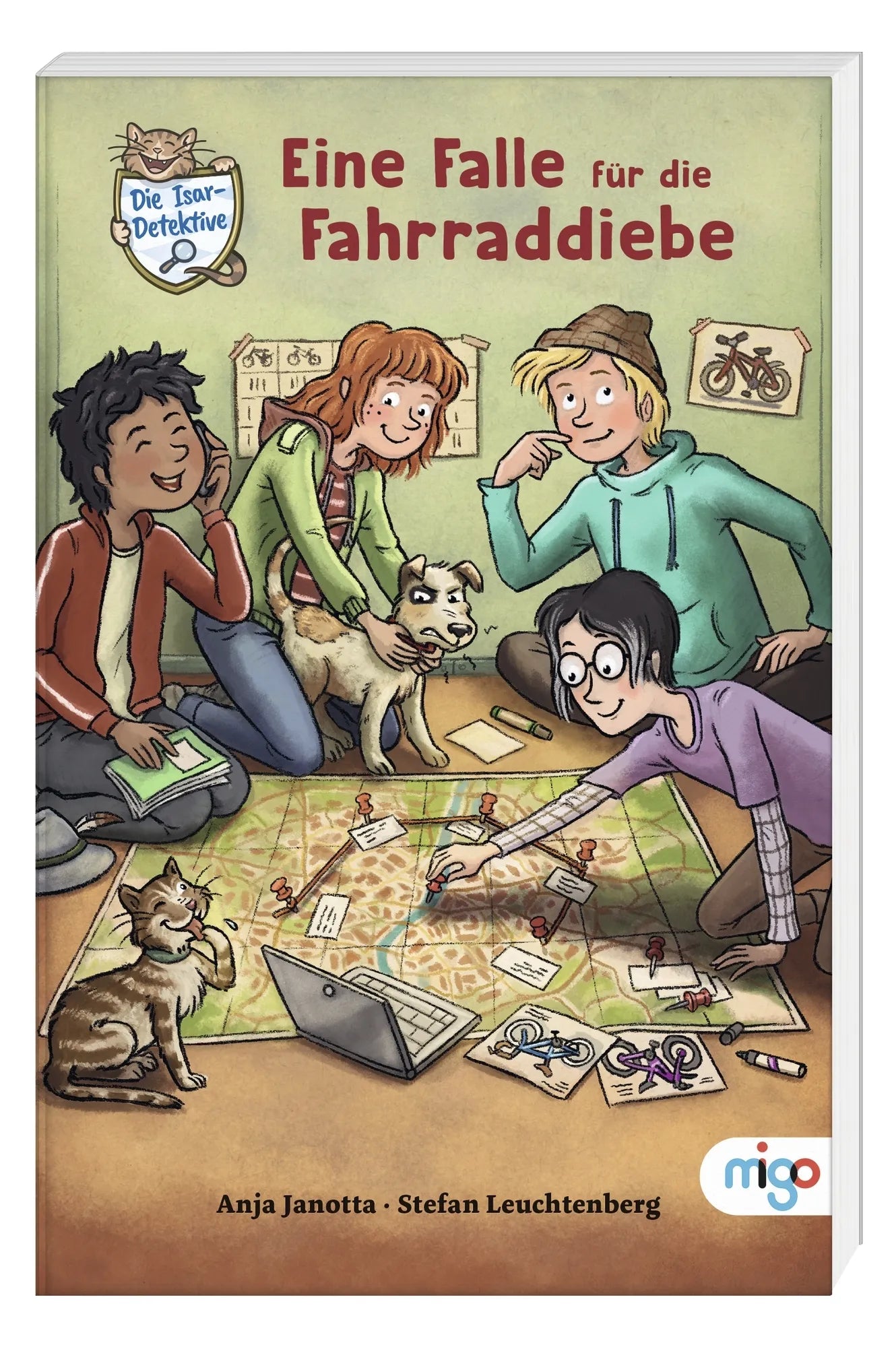 Produktansicht: Die Isar-Detektive 3. Eine Falle für die Fahrraddiebe (Taschenbuch)