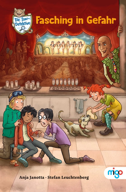 Buchcover von 'Die Isar-Detektive 4. Fasching in Gefahr' - Taschenbuch von Anja Janotta