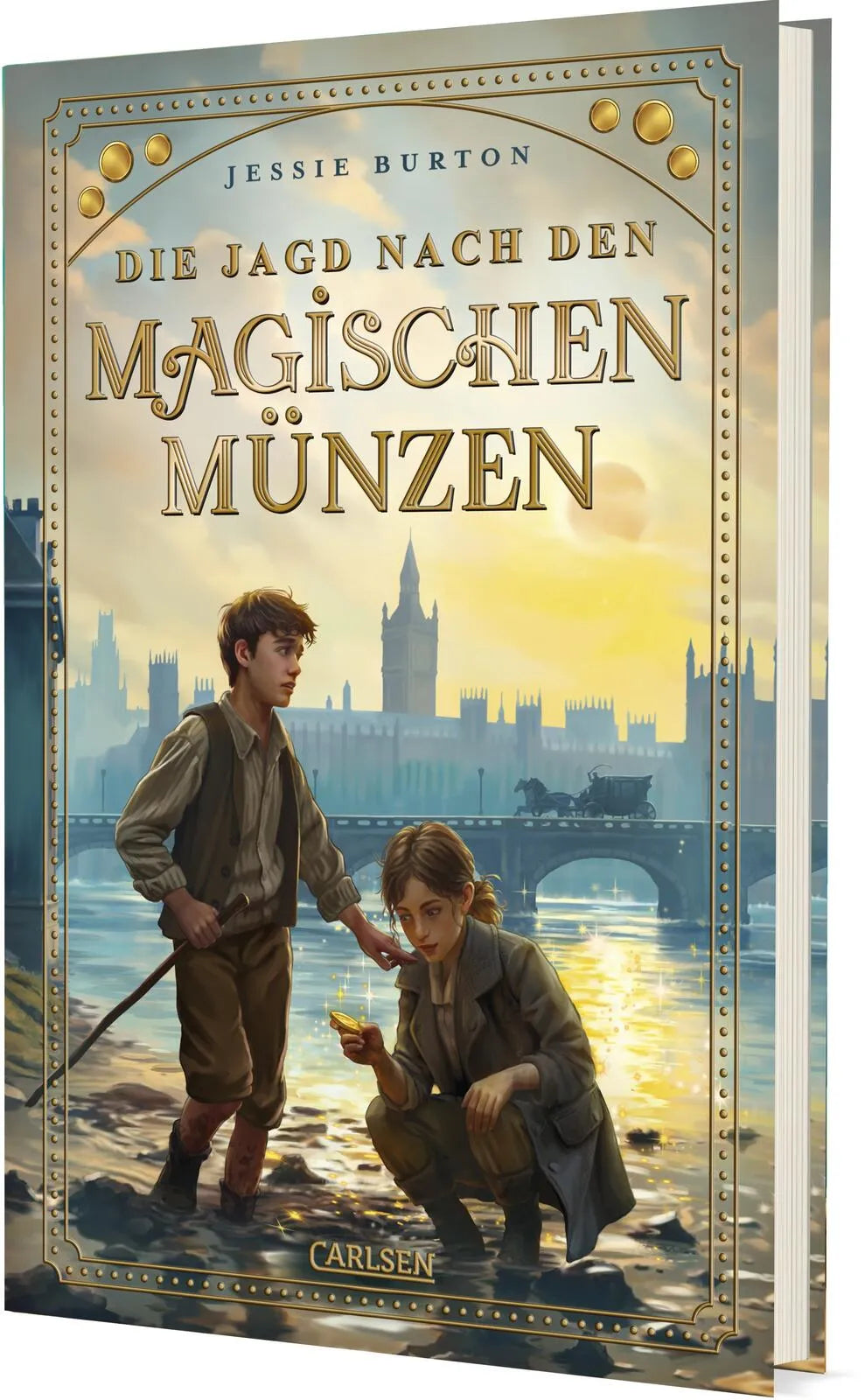 Cover: Die Jagd nach den magischen Münzen (Hardcover) von Jessie Burton