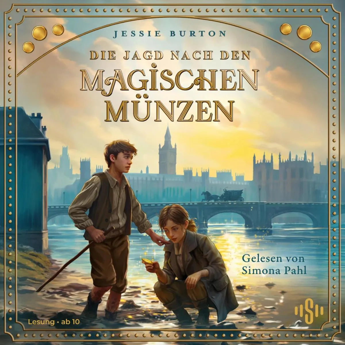 Cover: Die Jagd nach den magischen Münzen (Hörbuch Download) von Jessie Burton