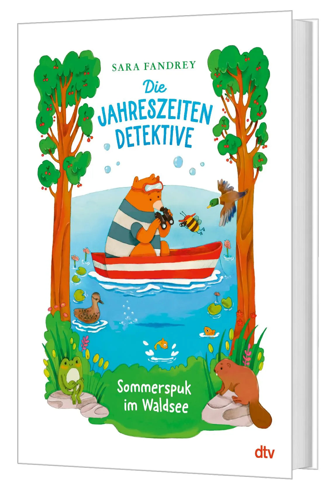 Detailansicht: Die Jahreszeiten-Detektive – Sommerspuk im Waldsee (Hardcover)