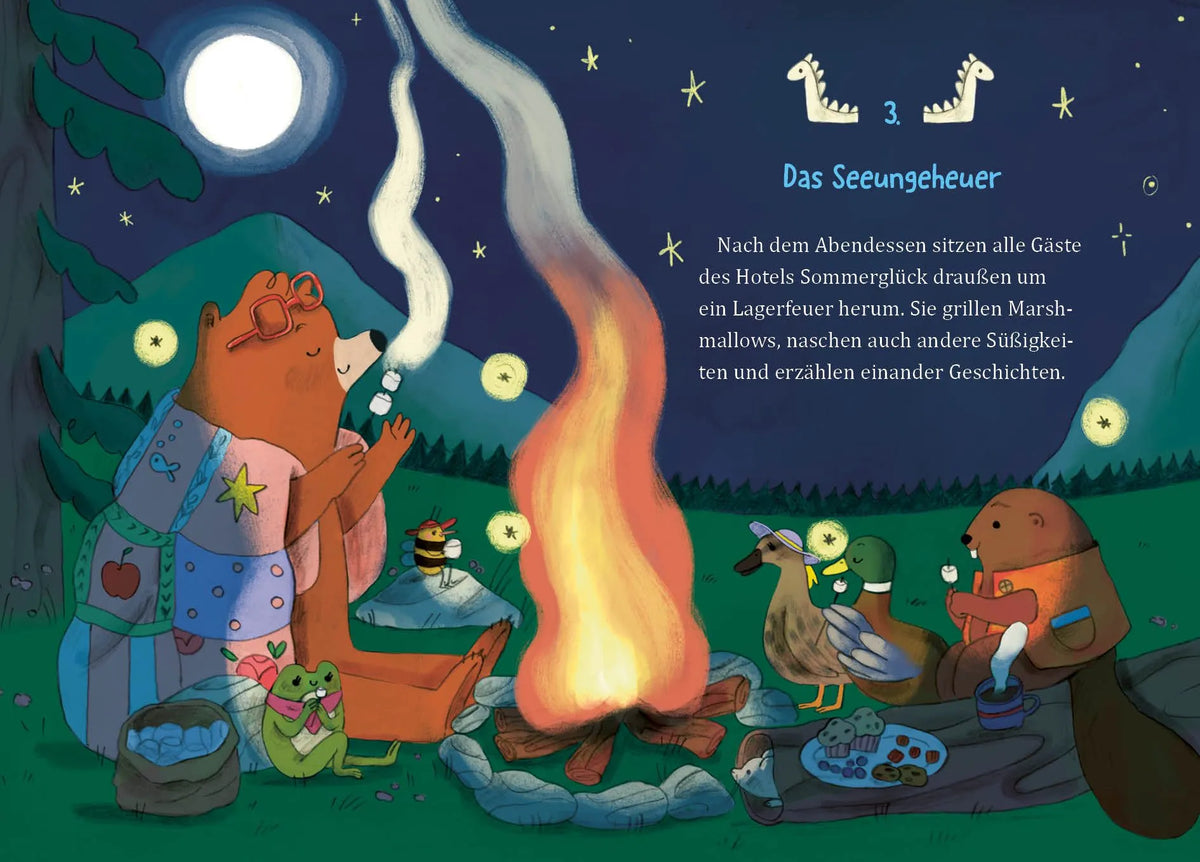 Detailansicht: Die Jahreszeiten-Detektive – Sommerspuk im Waldsee (Hardcover)