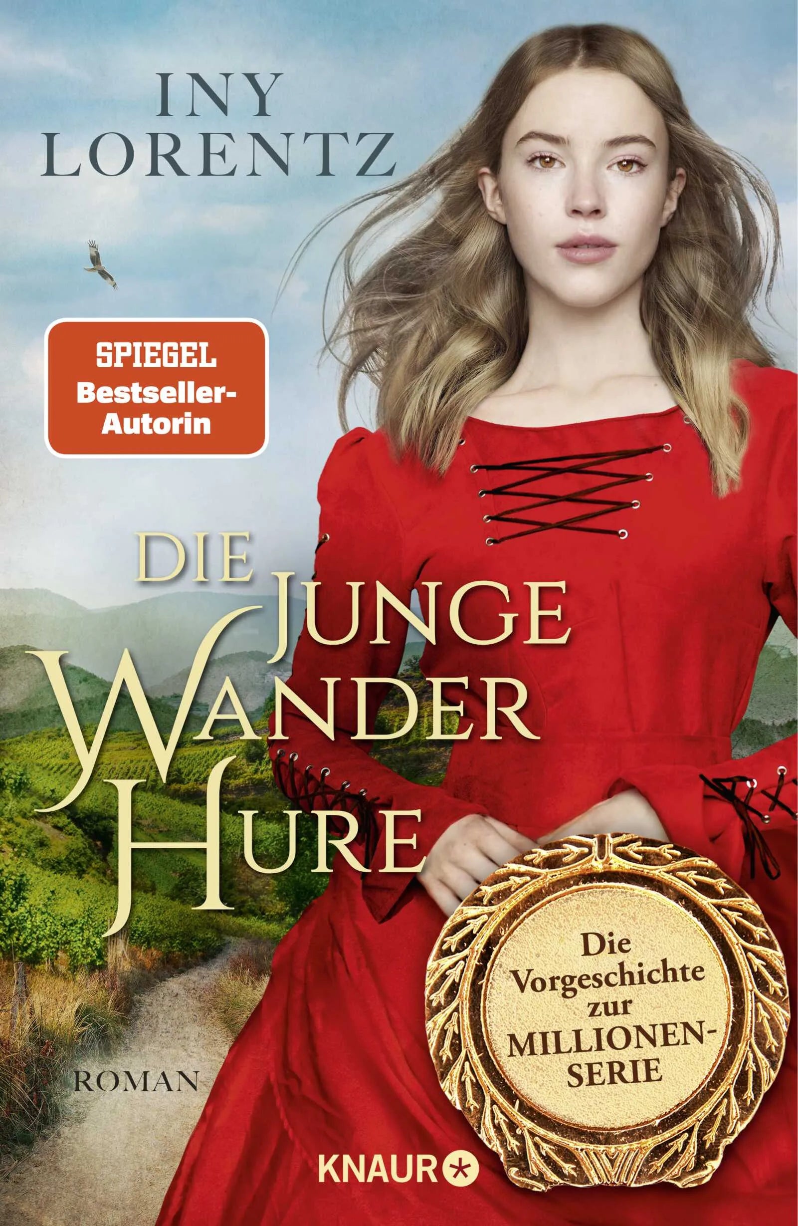 Buchcover von 'Die junge Wanderhure' - Gebundene Ausgabe von Iny Lorentz