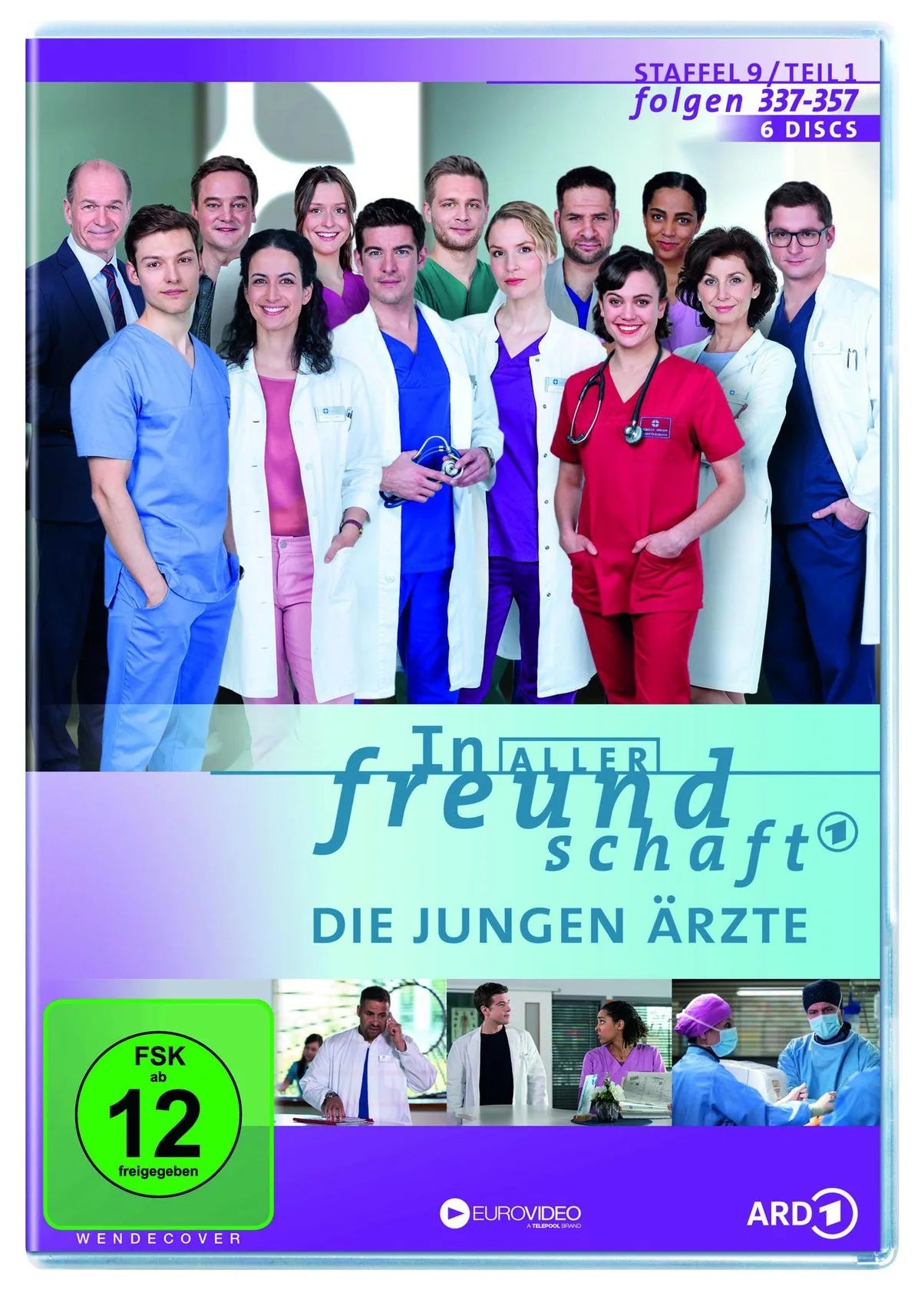 Die Jungen Ärzte - Staffel 9, Teil 1 (Folgen 337 - DVD