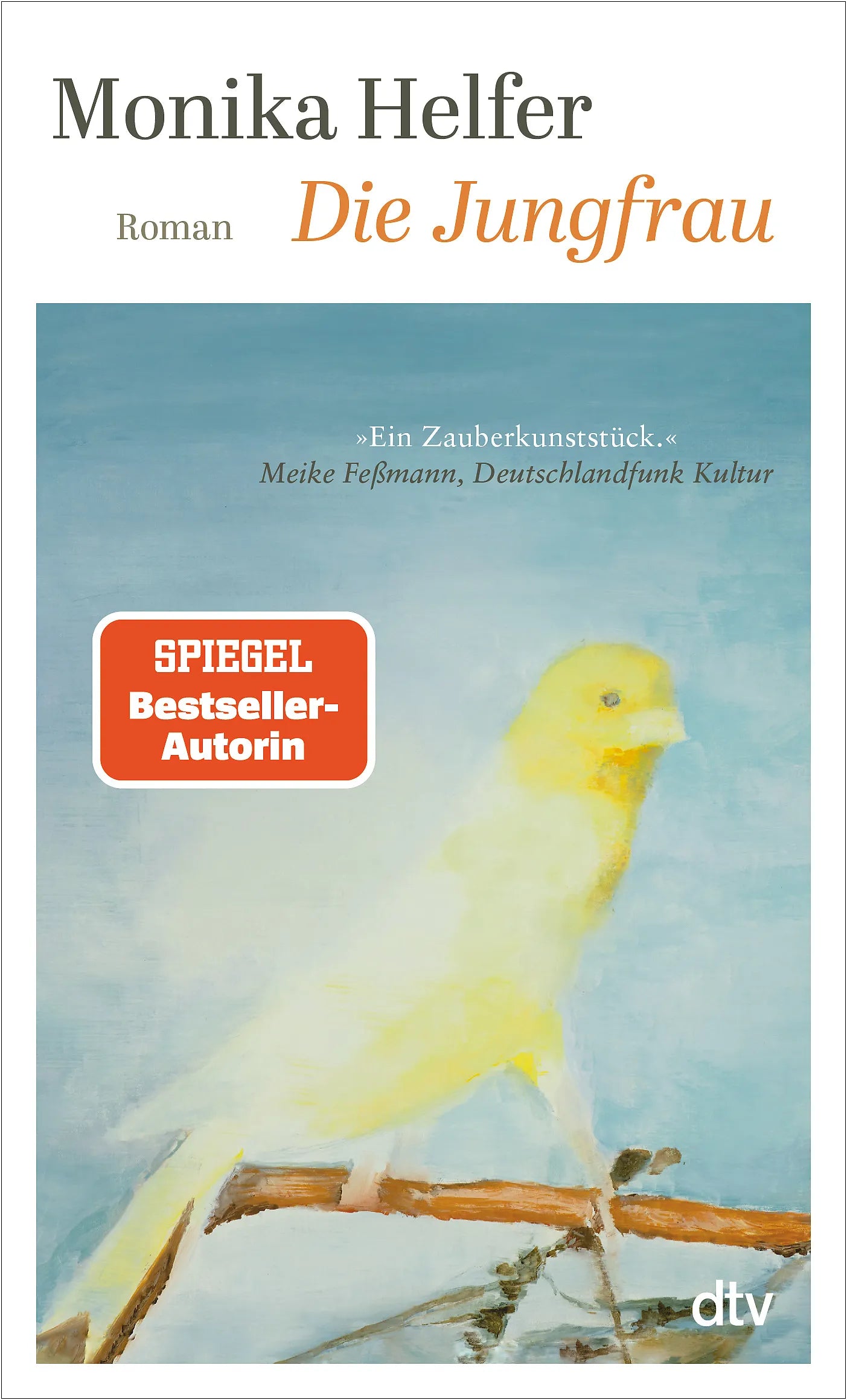 Buchcover von 'Die Jungfrau' - Taschenbuch von Monika Helfer