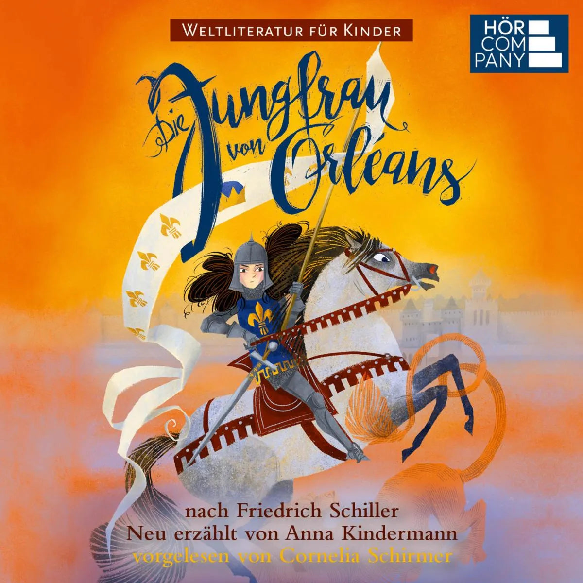 Cover: Die Jungfrau von Orleans (Hörbuch Download) von Anna Kindermann