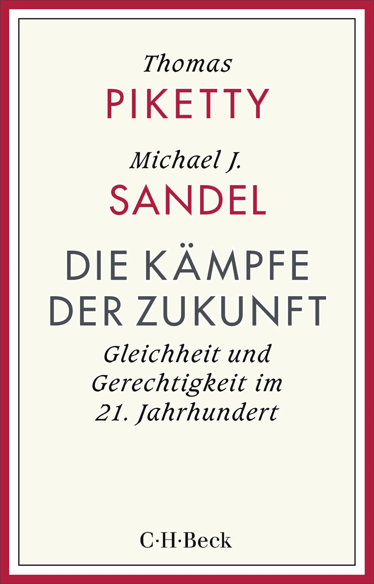 Cover: Die Kämpfe der Zukunft (Taschenbuch) von Thomas Piketty