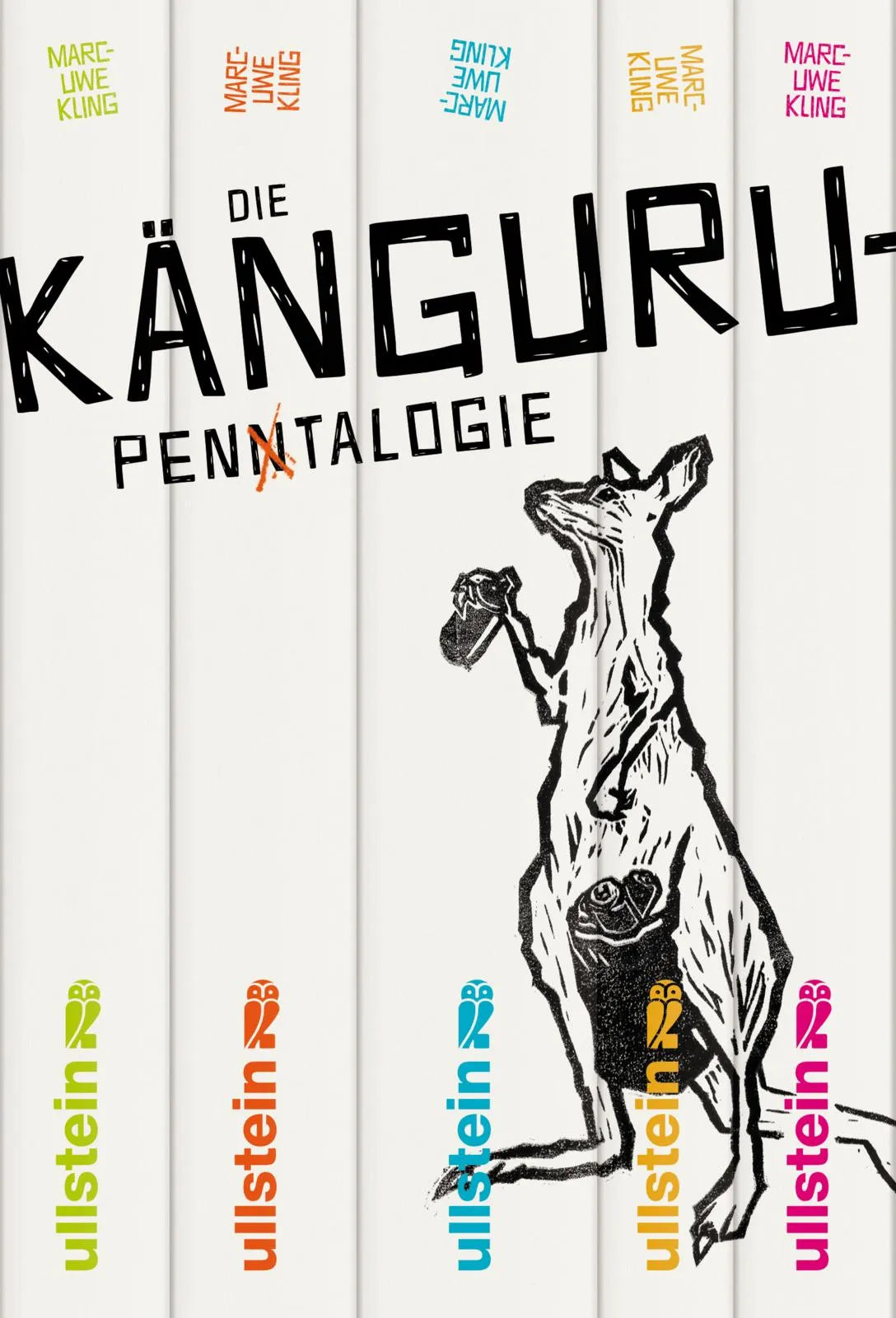 Cover: Die Känguru-Pentalogie (Buch) von Marc-Uwe Kling