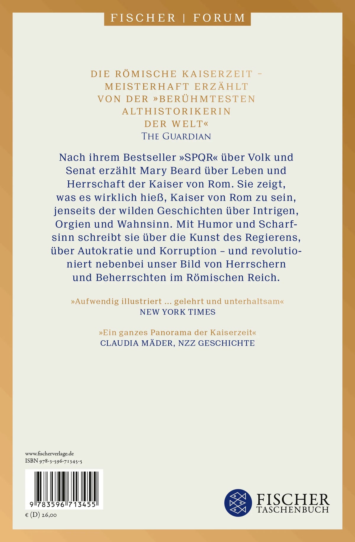Rückseite: Die Kaiser von Rom (Paperback)