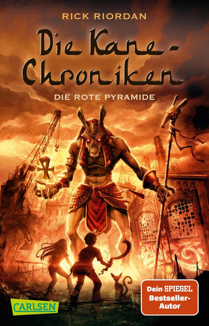 Buchcover von 'Die Kane-Chroniken 1: Die rote Pyramide' - Taschenbuch von Rick Riordan